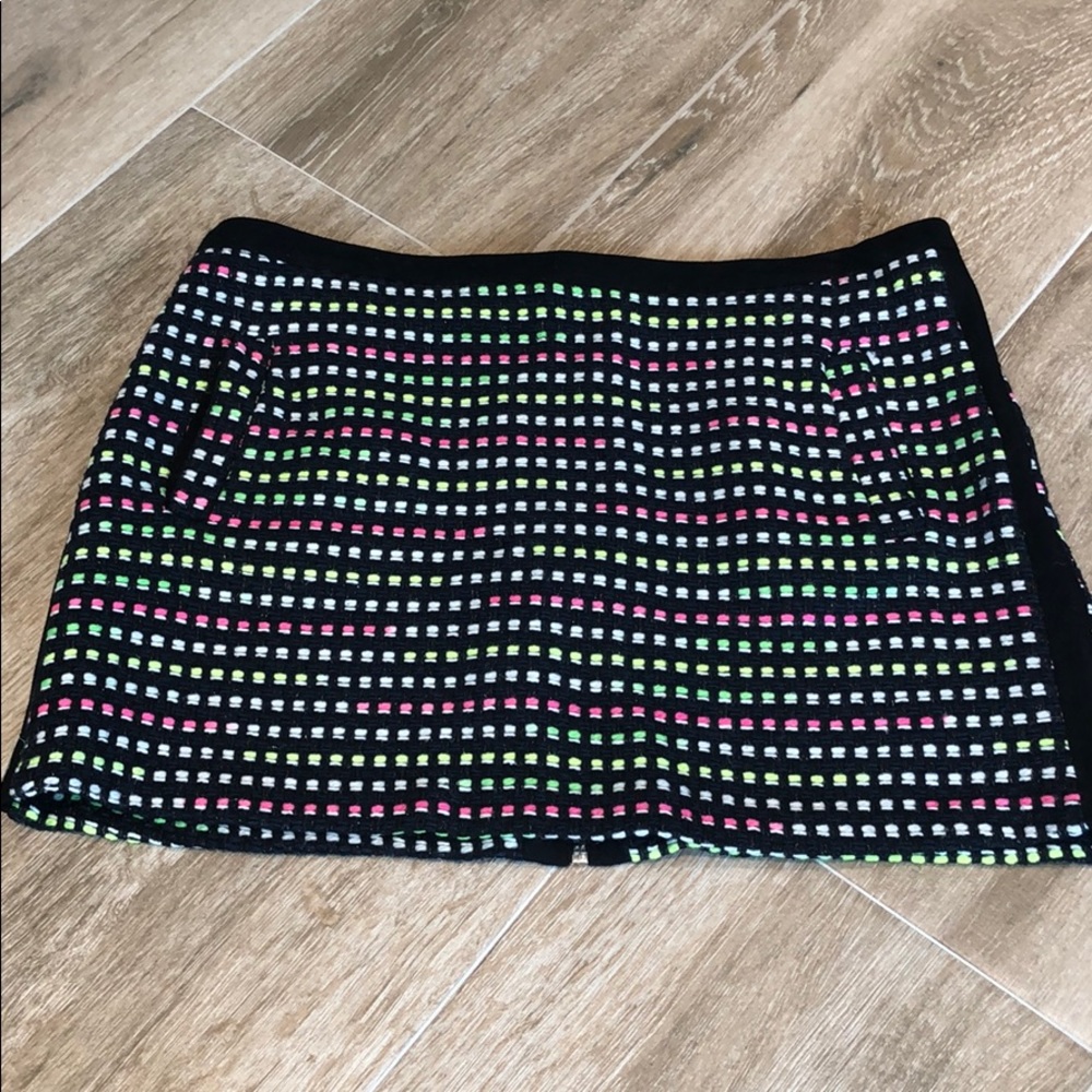 TOPSHOP BACK ZIP SKIRT WITH POCKETS